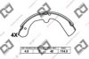 DJ PARTS BS1104 Brake Shoe Set